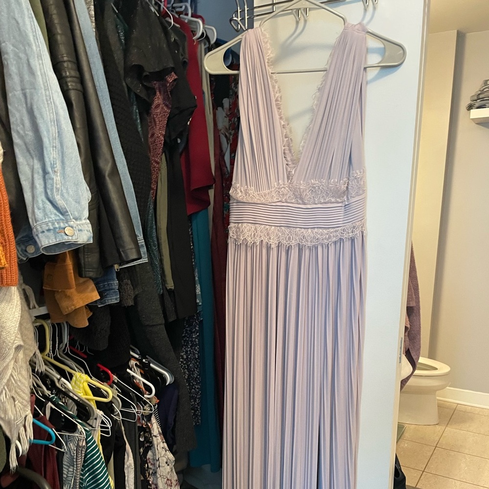 ASOS formal floor length dress - lavender